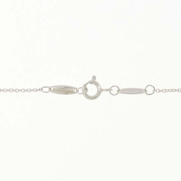 Return to Tiffany®:Tiffany Blue® Heart Tag Bead Necklace in  TIFFANY Silver Necklace